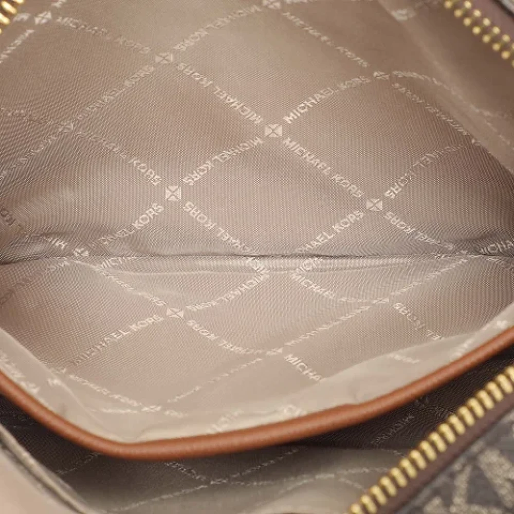 Michael Kors Pre-owned Canvas handbags Brown Dames