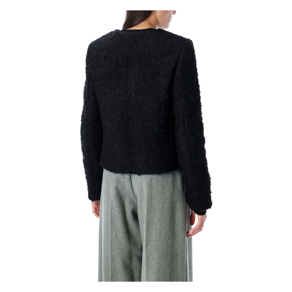 The Garment Zwarte Wollen Blend Vienna Jas Black Dames