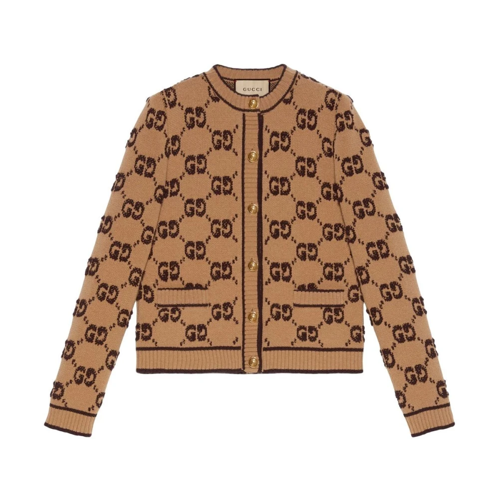 Gucci Cardigans Brown Dames
