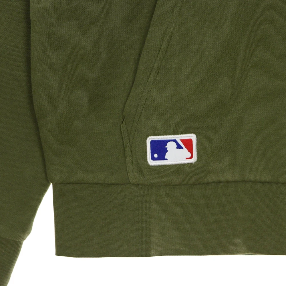 new era Seizoensgebonden teamlogo-hoodie olijf wit Green Heren
