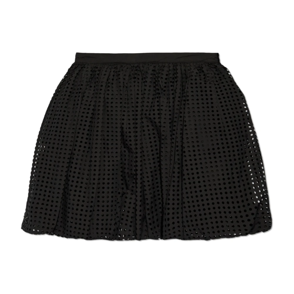 Alaïa Polka Dot Rok Black Dames