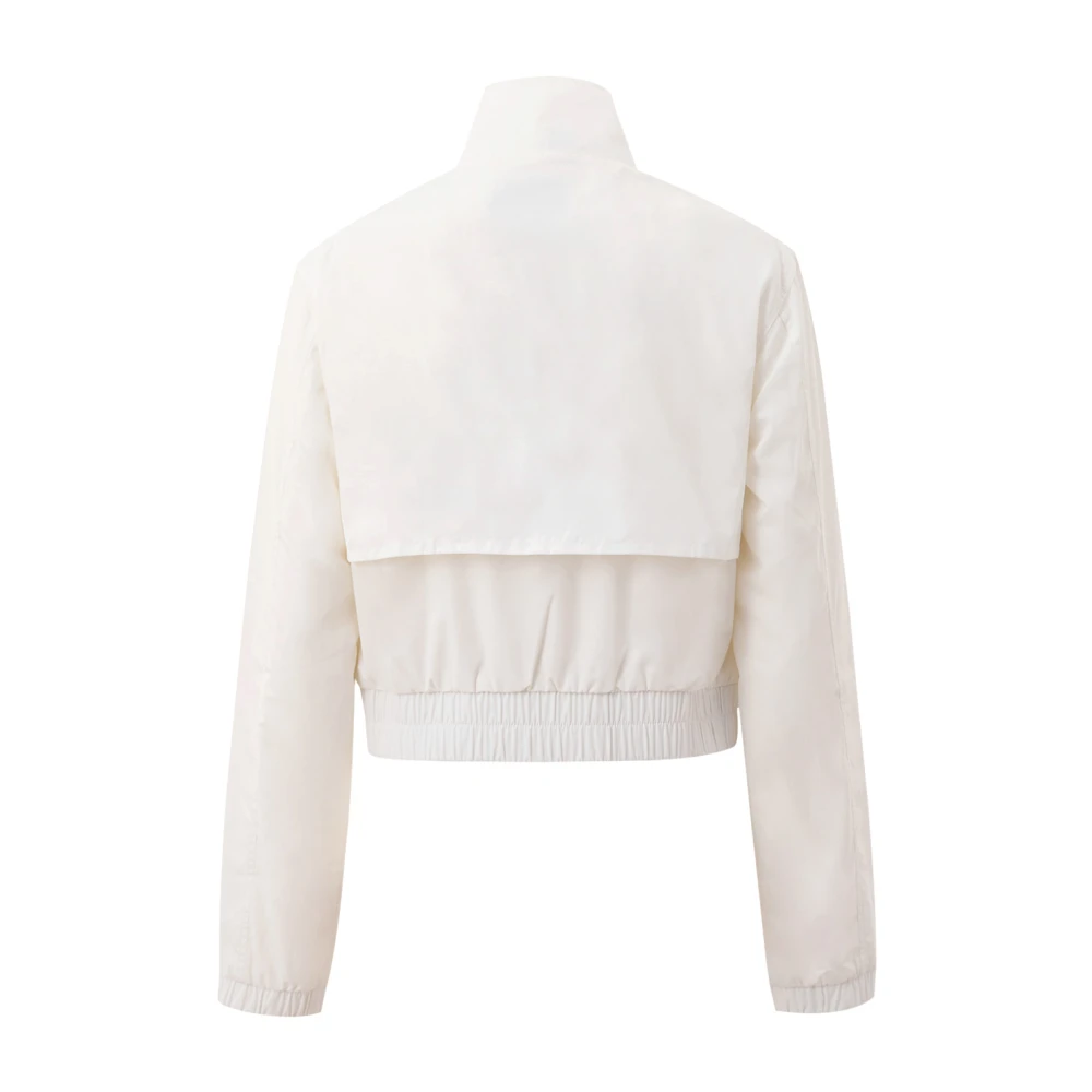 Casablanca Witte jas met logopatch White Dames