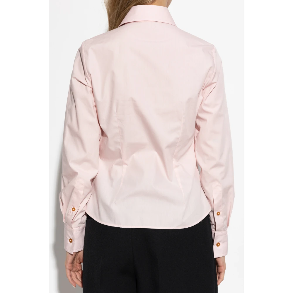 Vivienne Westwood Shirt met logo Pink Dames