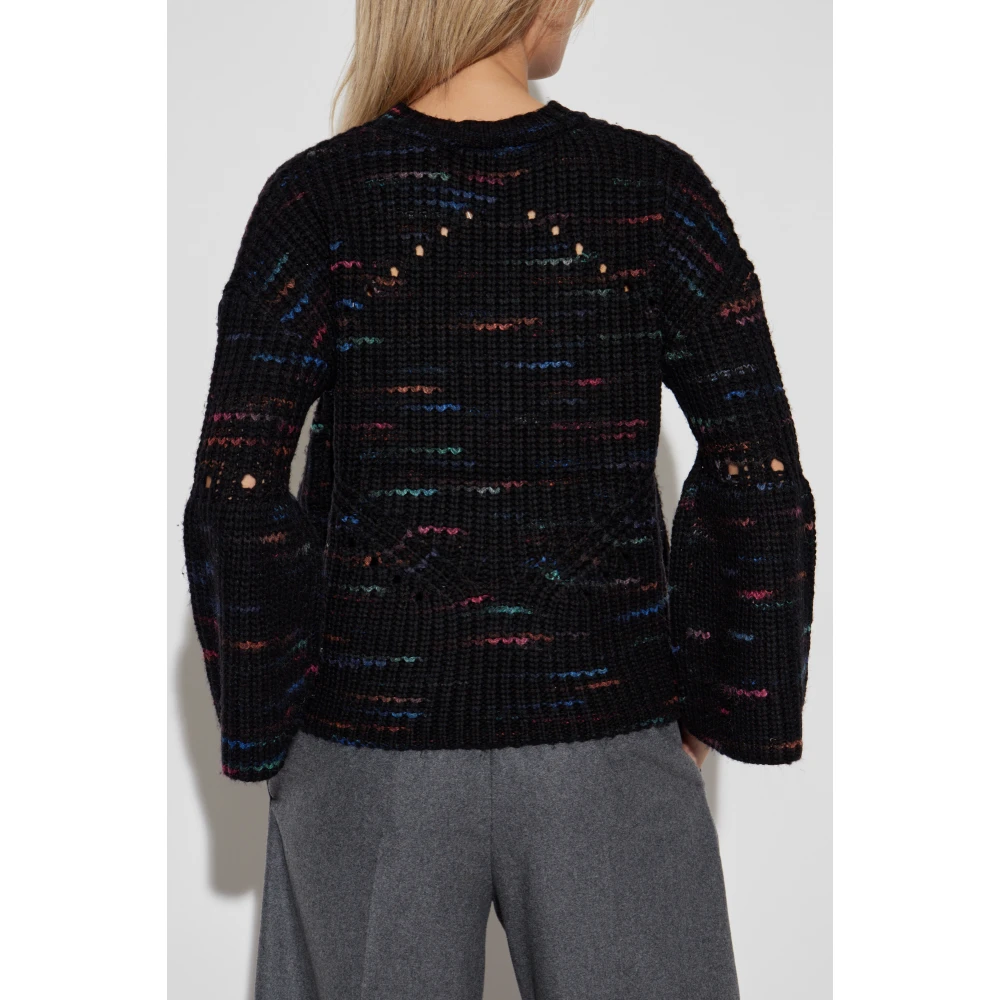 Munthe Wollen trui Black Dames
