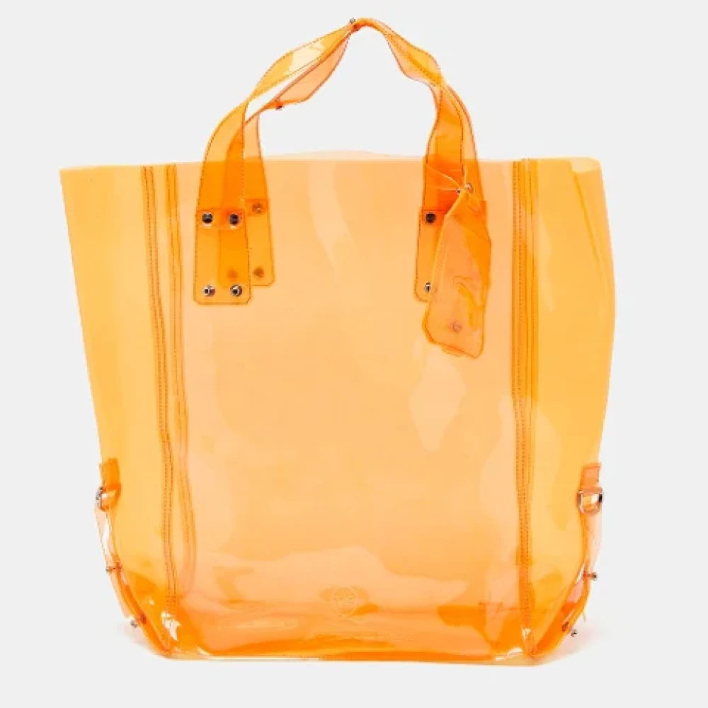 Alexander McQueen Pre-owned Plastic totes Orange Dames