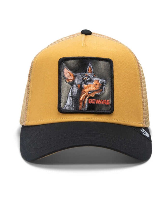 casquette-baseball-the-farm-beware-noir-unisexe