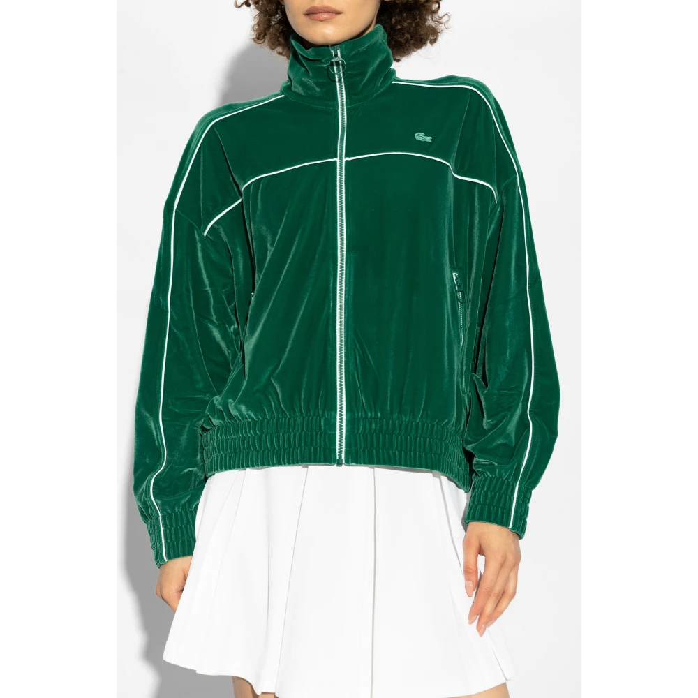 Lacoste Velours sweatshirt Green Dames