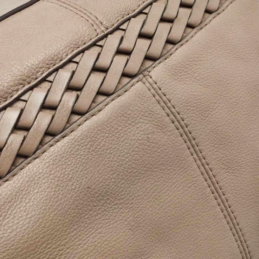 Michael Kors Pre-owned Leather handbags Beige Dames