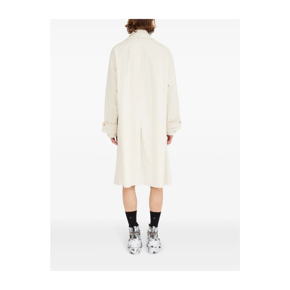 Maison Margiela Witte Winterjassen White Heren