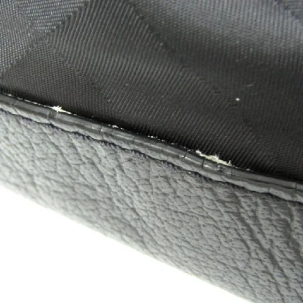 Burberry Vintage Pre-owned Fabric shoulder-bags Black Dames