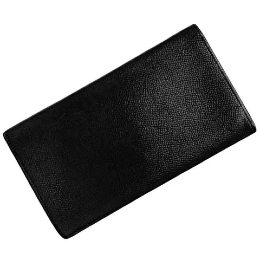 Hermès Vintage Pre-owned Canvas wallets Black Dames