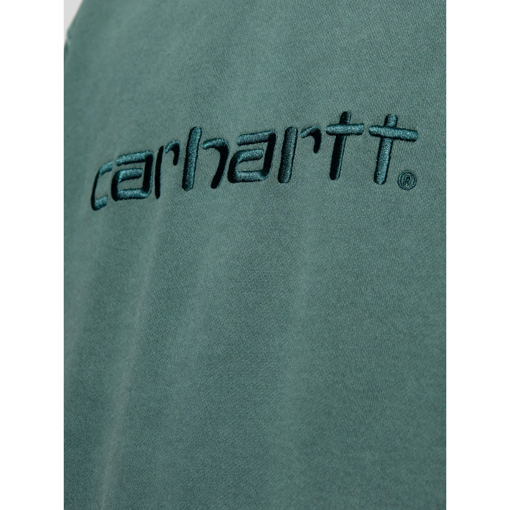 Carhartt WIP Donkergroene Duster Sweatshirt Green Heren