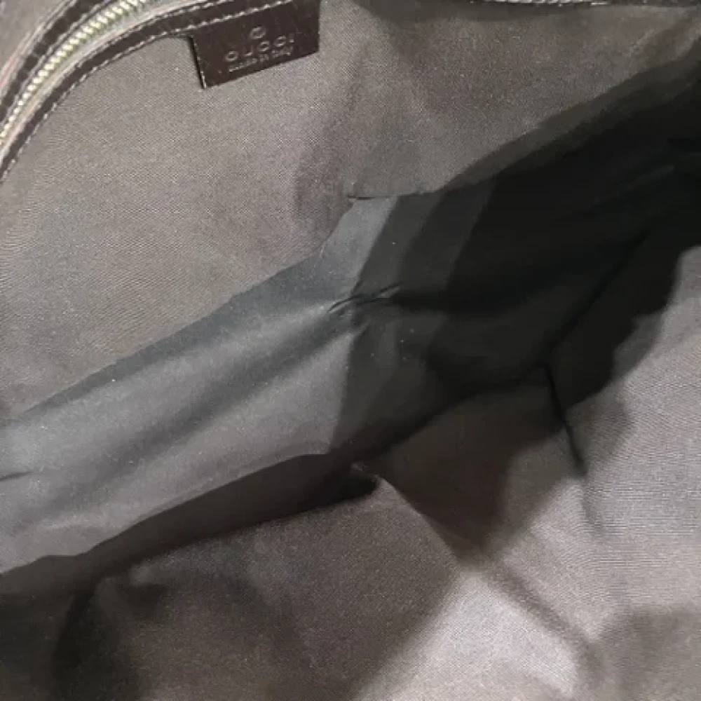 Gucci Vintage Pre-owned Canvas gucci-bags Brown Dames