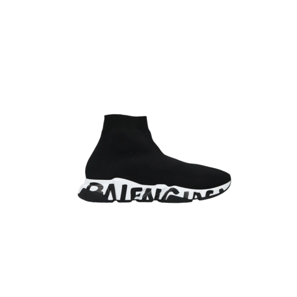 Balenciaga Ikoniska Sock Sneakers Black, Herr