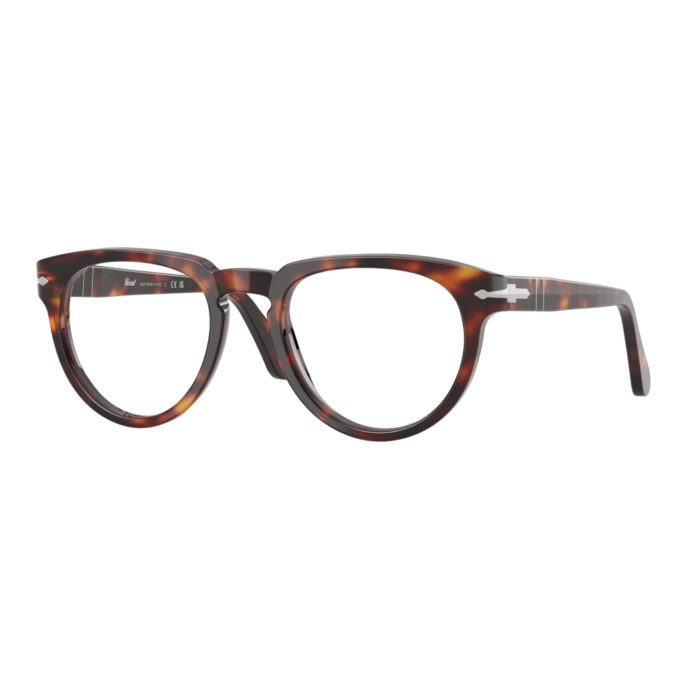 Persol Unisex Po3377v 24 Optical Frames Acetate Turtle Pantos Normal - Image 3