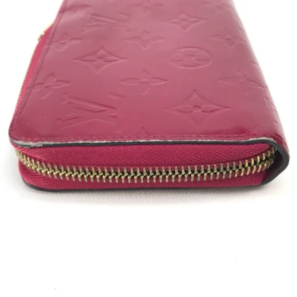 Louis Vuitton Vintage Pre-owned Leather wallets Pink Dames