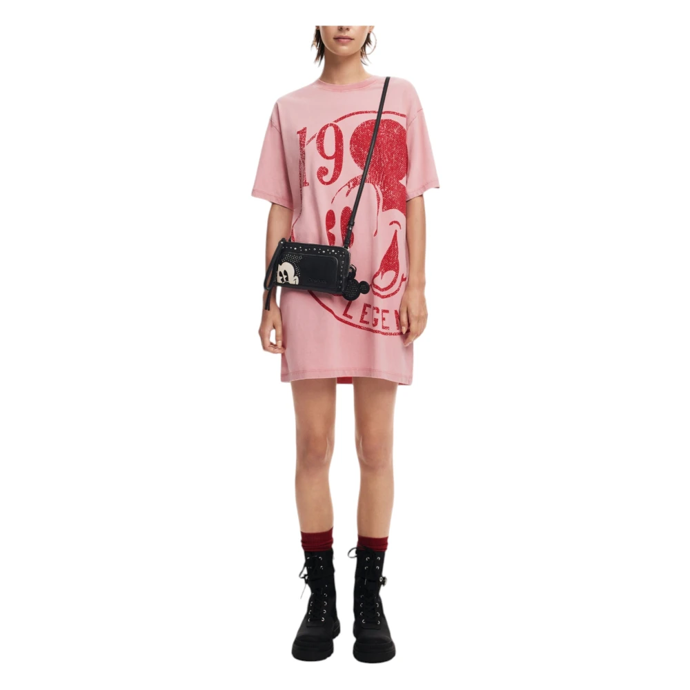 Desigual Zwarte Print Rits Tas Vrouwen Black Dames