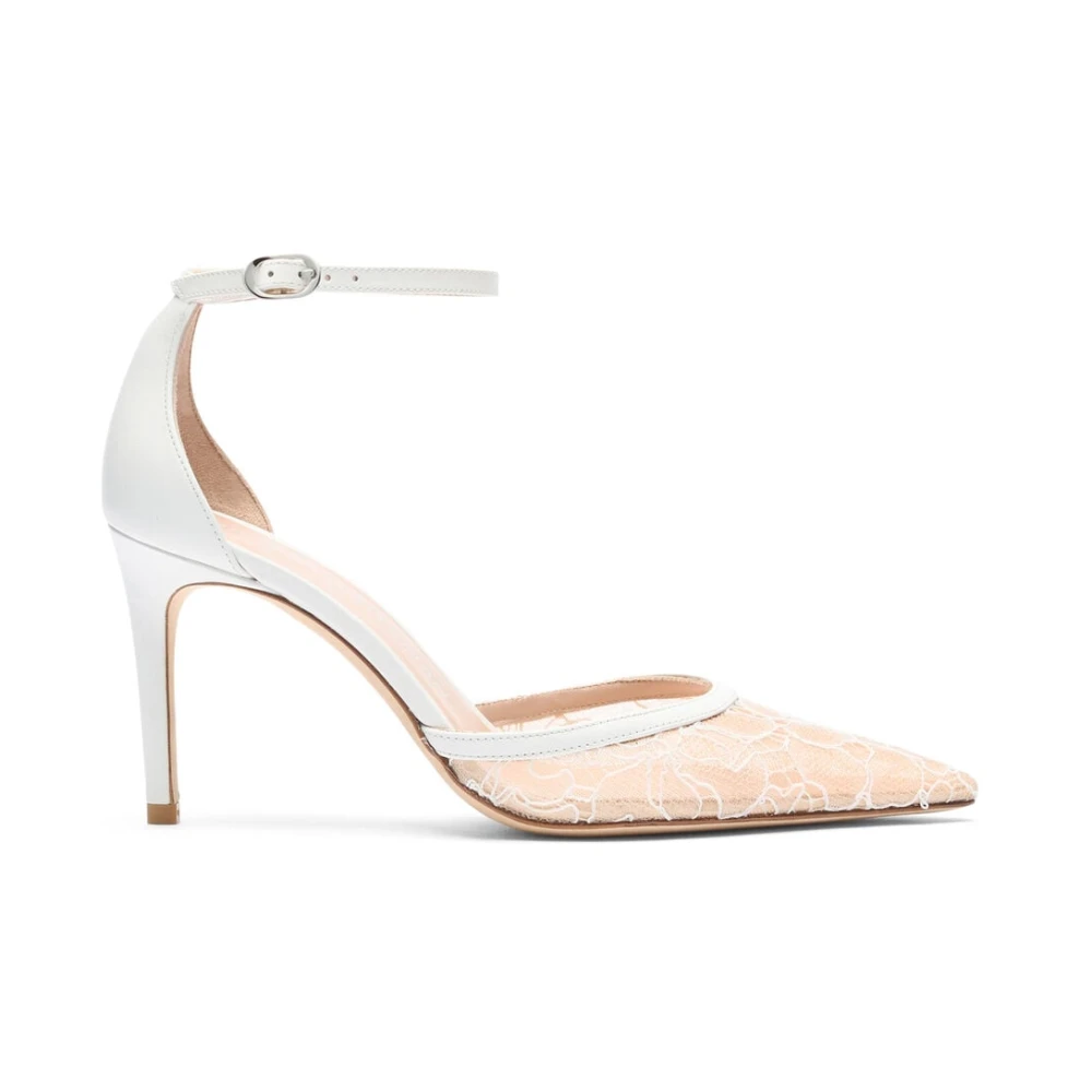Stuart Weitzman Women's Multicolor Pumps, 7 Uk, Power Strap 85 Pump