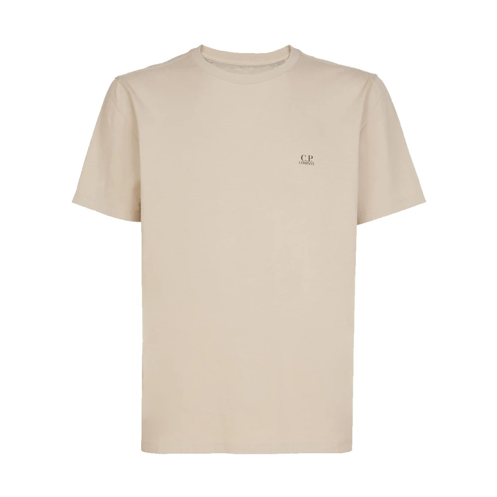 C.P. Company Jersey Goggle T-shirt Brown Heren