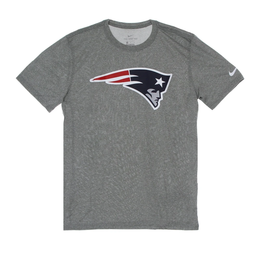 Nike NFL Logo Legend T-shirt New England Patriots Gray Heren