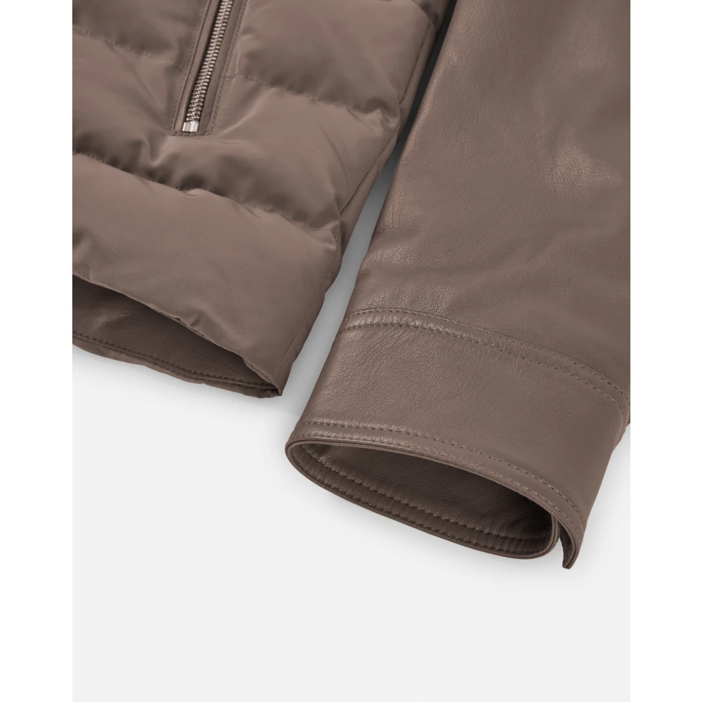 Boss Grijze Merino Jas Gray Heren
