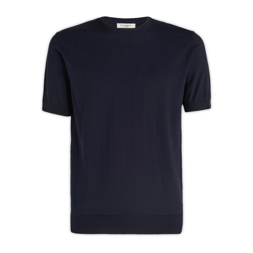 Paolo Pecora Men's Blue Stylish Knitwear Collection