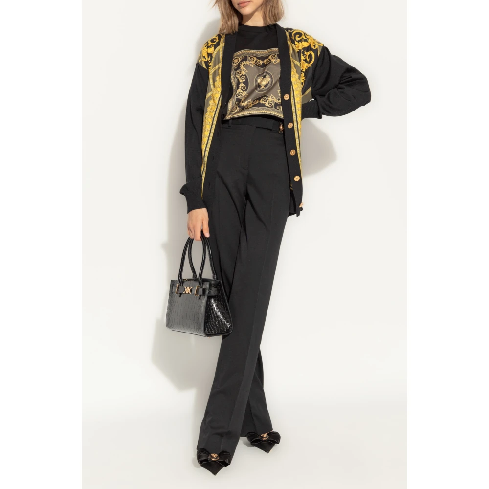 Versace Cardigan met La Coupe des Dieux patroon Multicolor Dames
