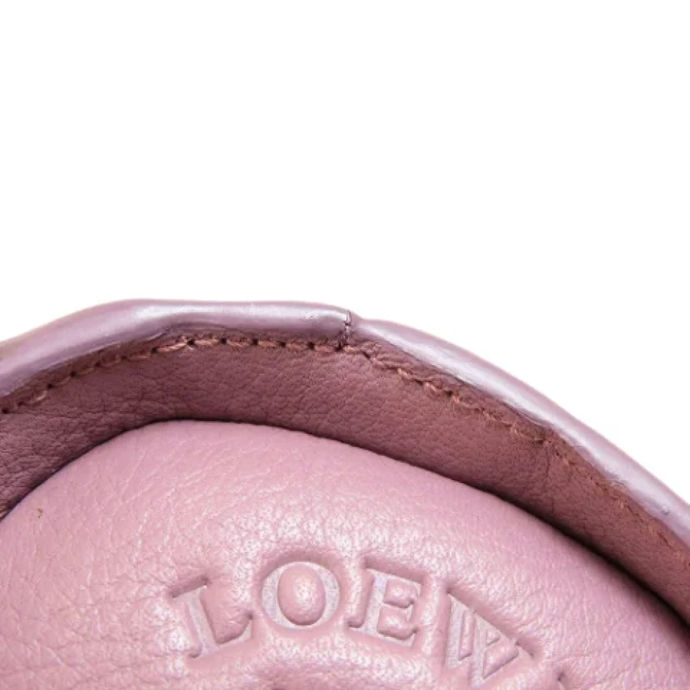 Loewe Pre-owned Leather home-office Purple Dames