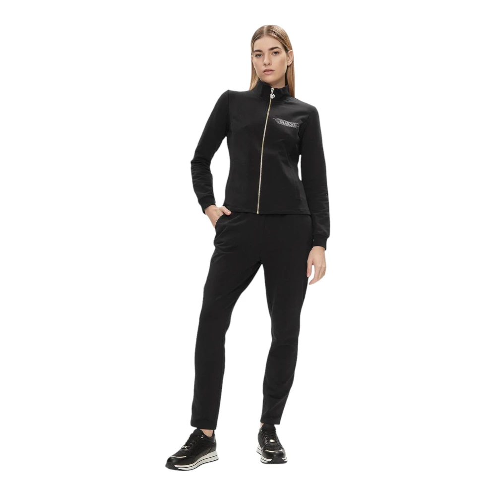 Liu Jo Stijlvolle Jumpsuit voor Vrouwen Black Dames