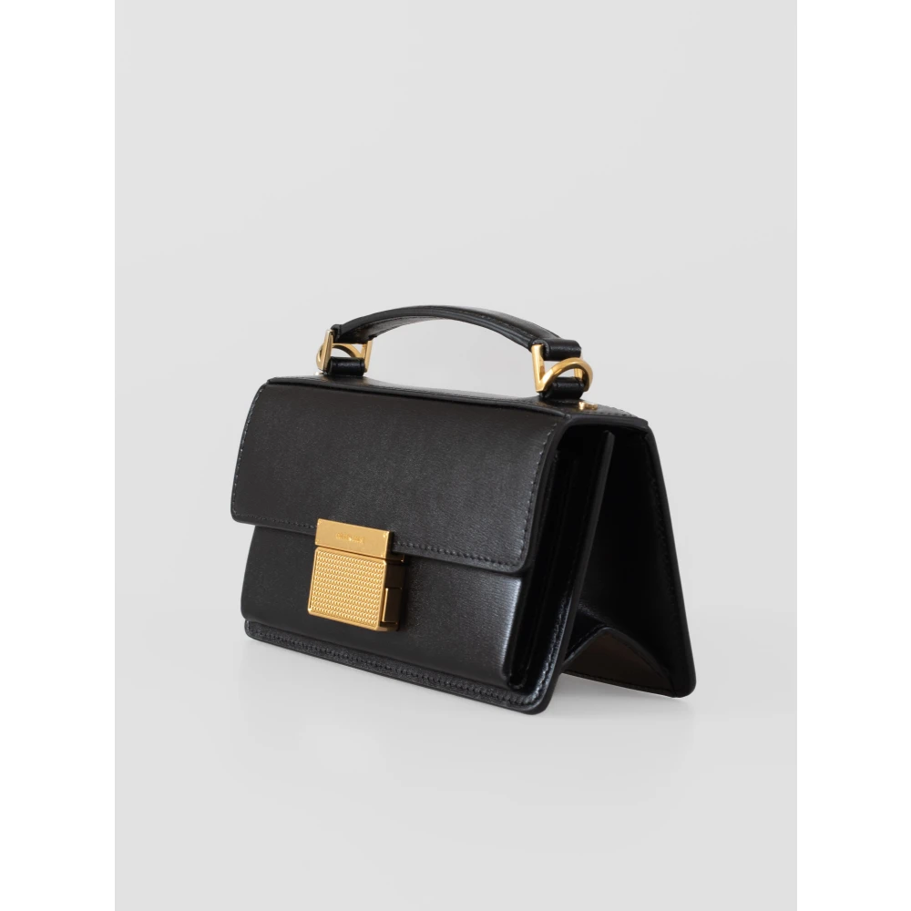 Golden Goose Elegante Venezia Kleine Leren Tas Black Dames
