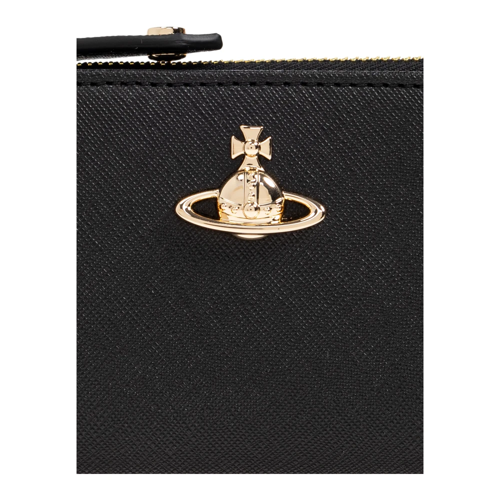 Vivienne Westwood Portemonnee met logo Black Dames
