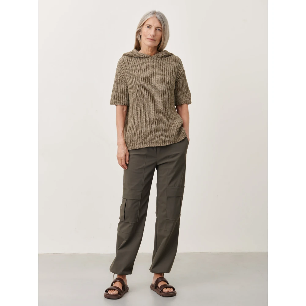 Jane Lushka Straight Trousers Green Dames
