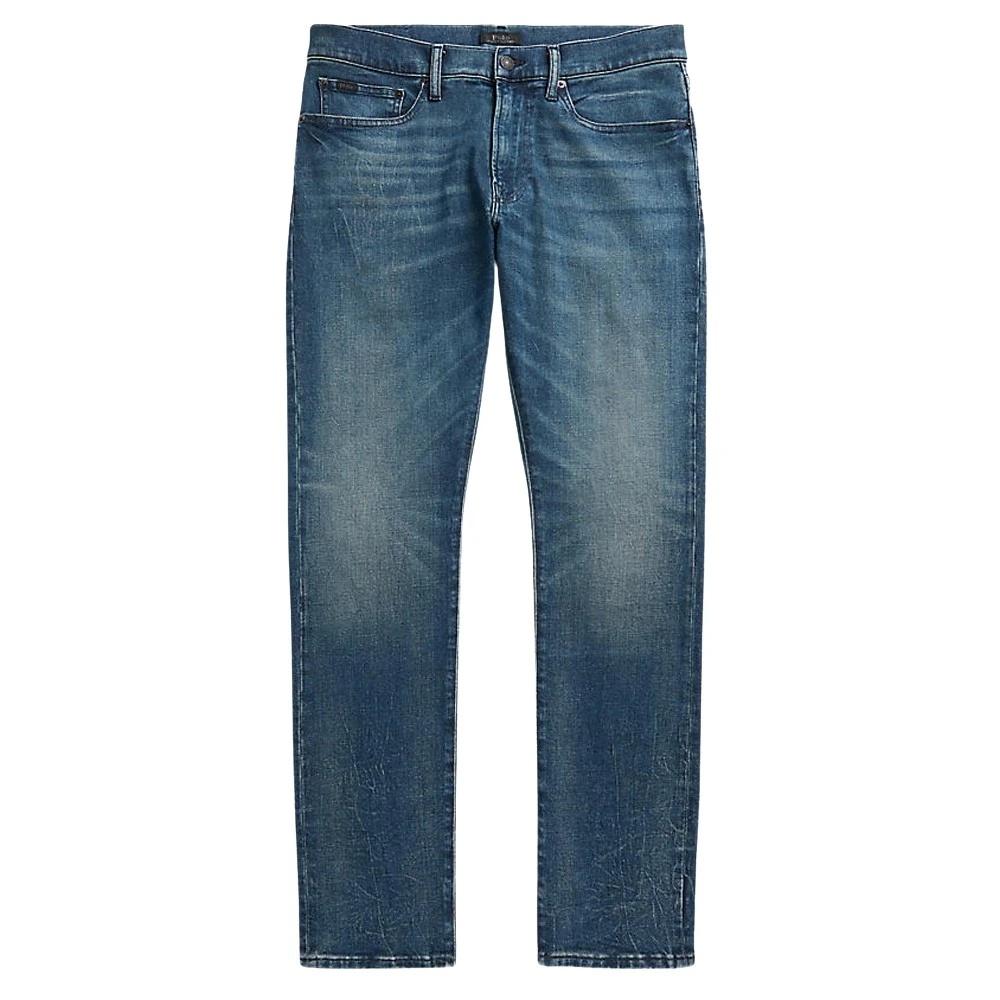 Polo Ralph Lauren Uomo Blu Jeans, W34 L34, New,