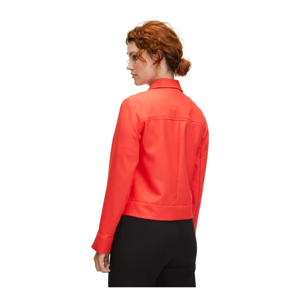 Betty Barclay Klassieke Blazer Jas met Zakken Red Dames