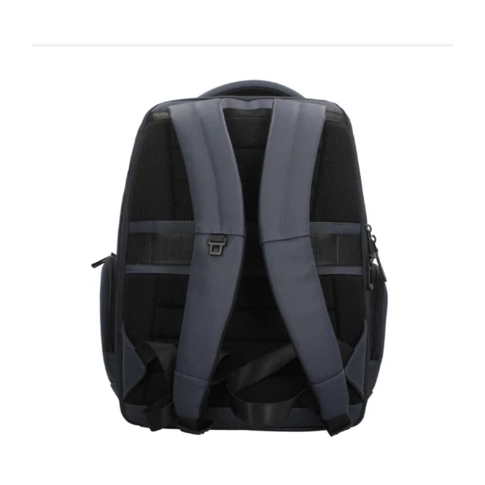 Piquadro Blauwe Bucket Bag & Rugzak Blue Heren