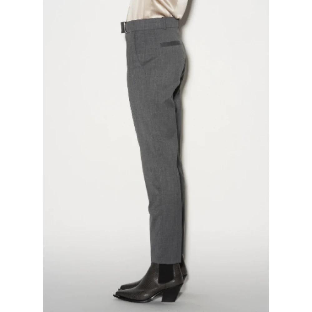 Barbara Bui Elegante op maat gemaakte broek met gestructureerde val Gray Dames