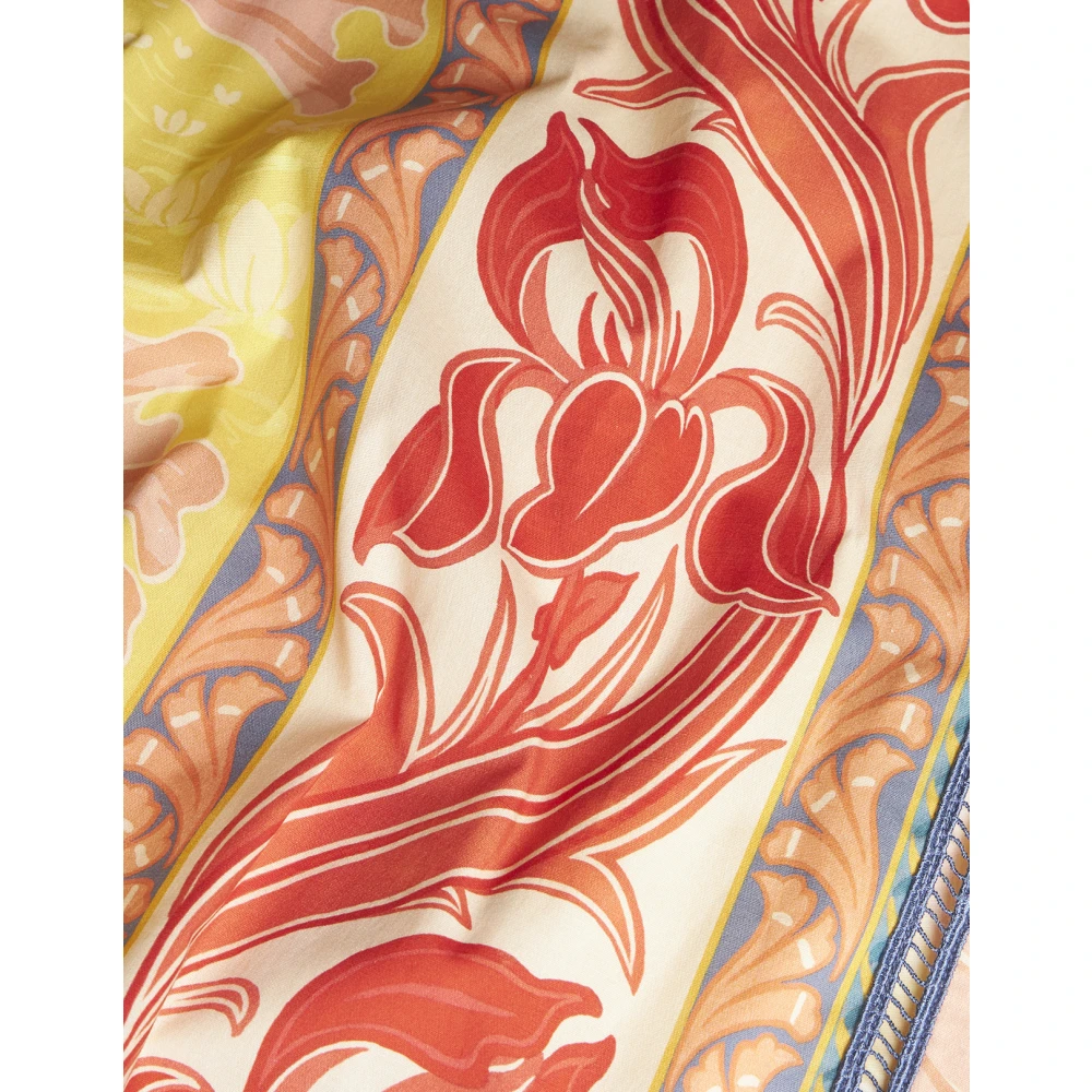 ETRO Multicolor Zomeroverhemdjurk met Bloemmotieven Multicolor Dames