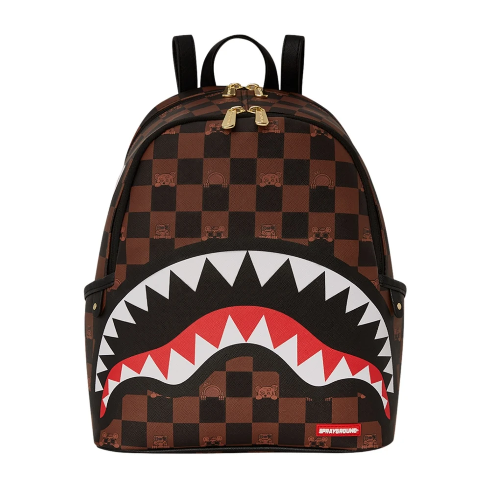 Sprayground Women's Fantasy Shark Mouth Backpack Unisex Peekaboo