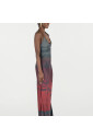 robe-longue-en-soie-mouchetee