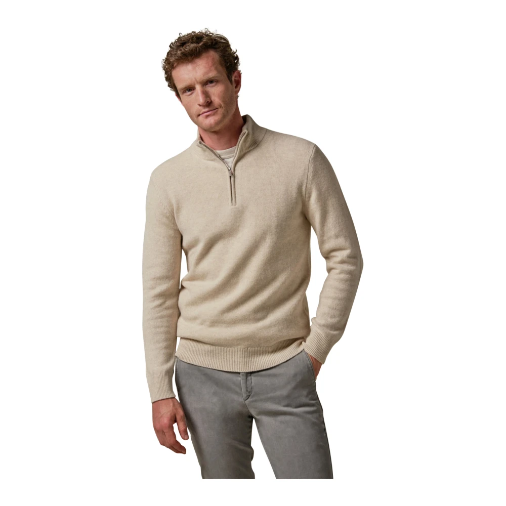 Profuomo Beige Trui Klassieke Stijl Beige Heren