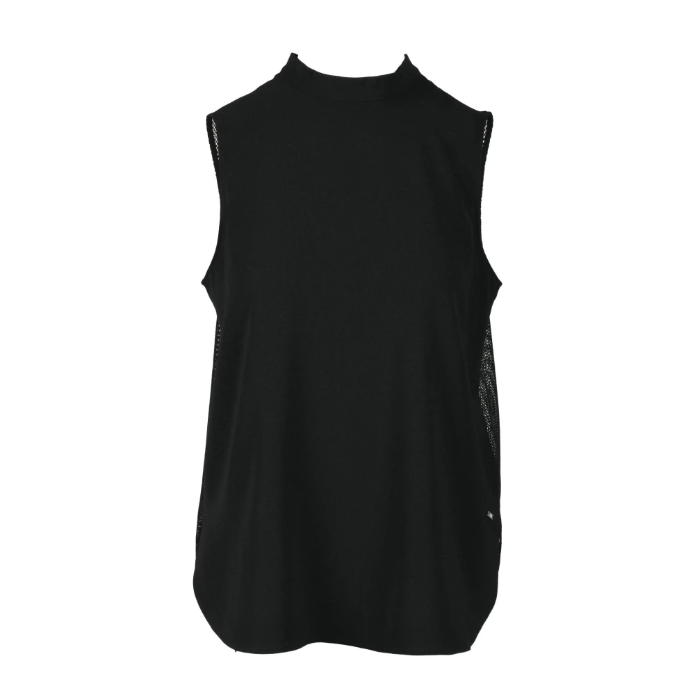 Armani Exchange Top Black Dames
