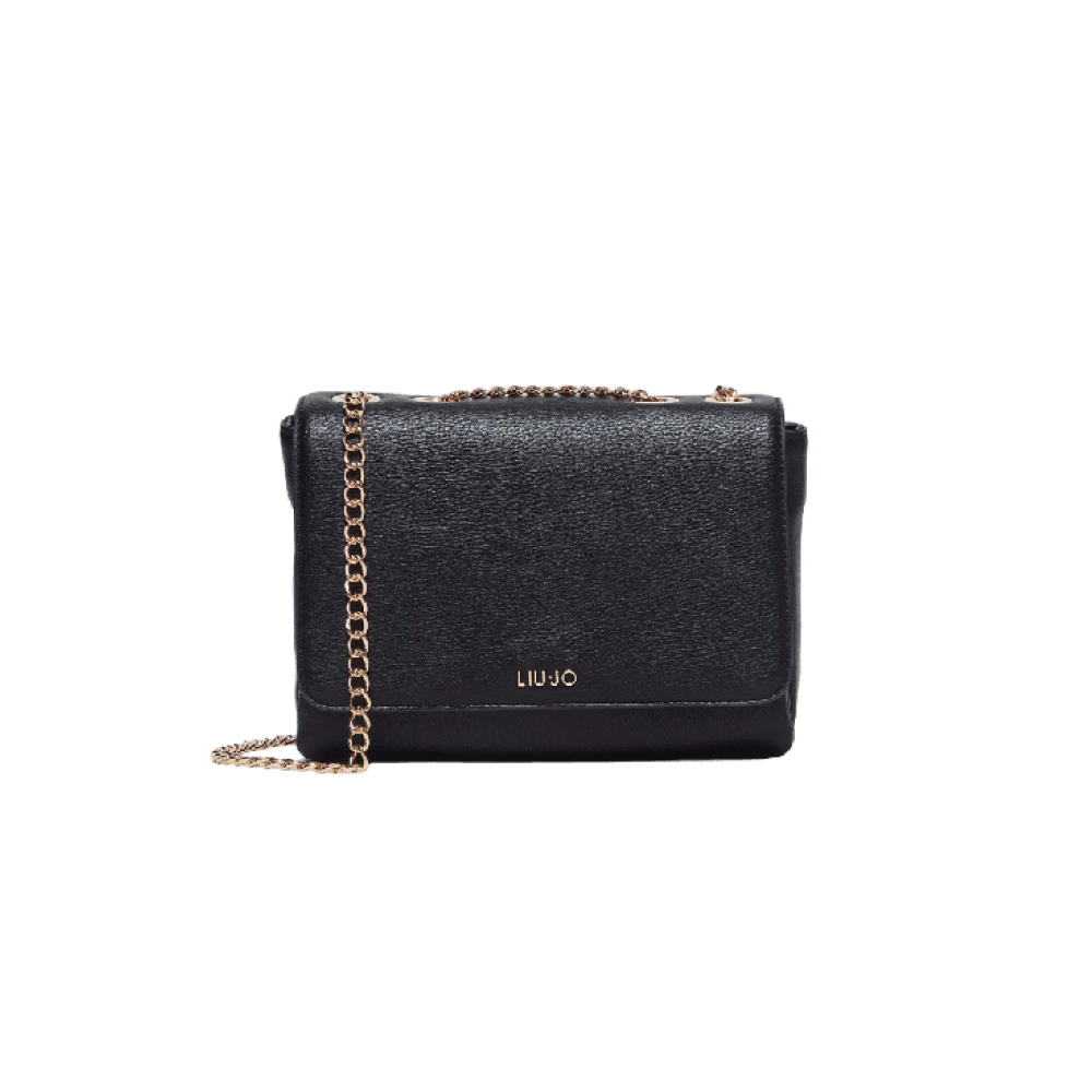 Liu Jo Zwarte Crossbody Tas E0037 Black Dames