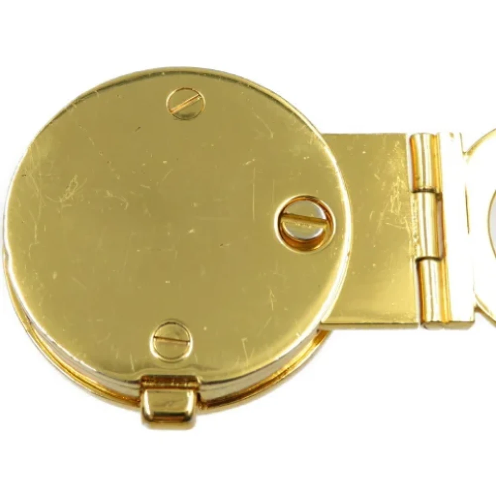Gucci Vintage Pre-owned Metal belts Yellow Dames