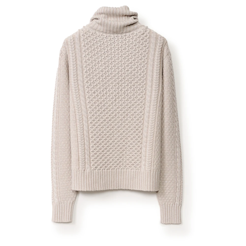 Fabiana Filippi Stijlvolle Sweater Collectie Gray Dames
