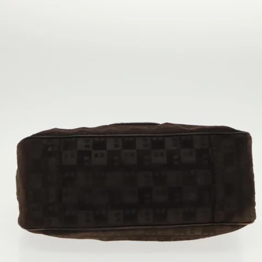 Bally Pre-owned Suede shoulder-bags Brown Dames