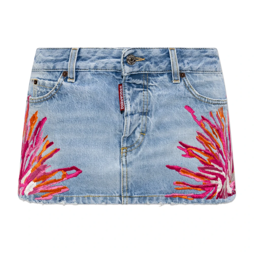 Dsquared2 Donna Blu Gonne, 4XS, New,