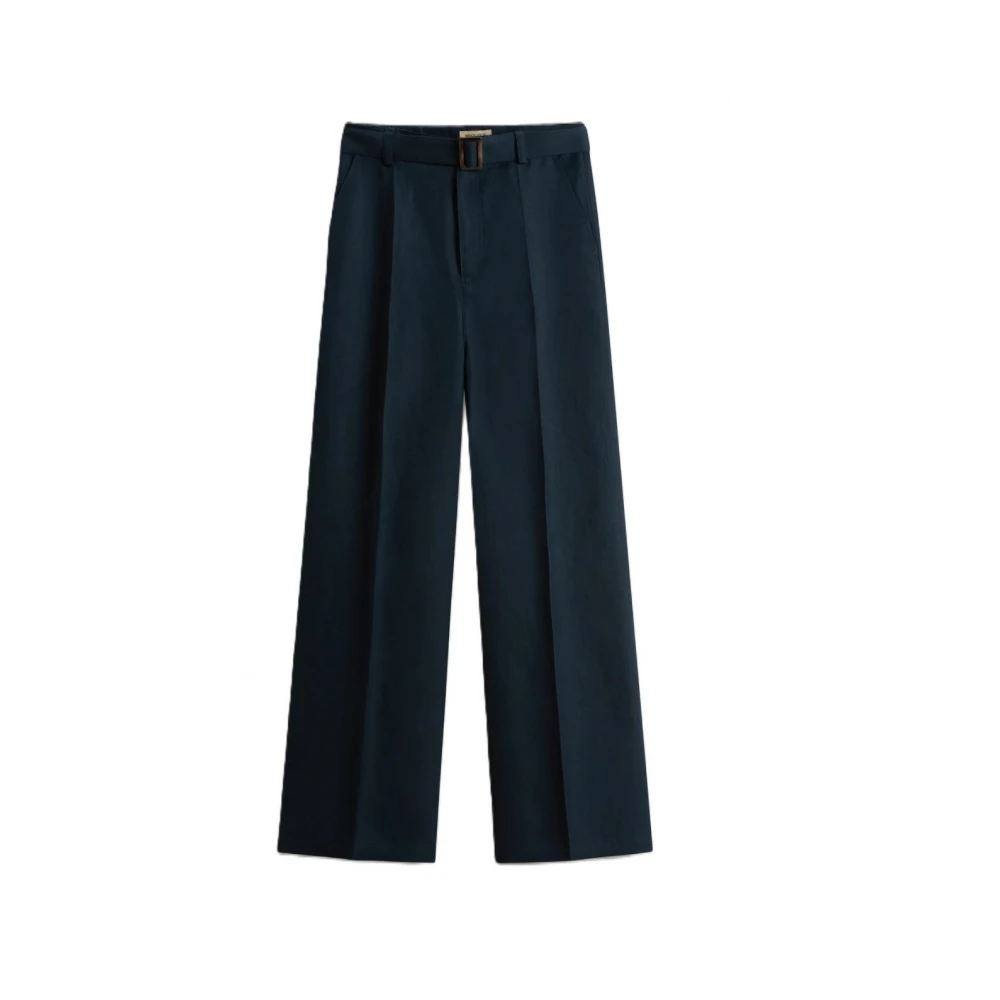 Trousers > Wide Trousers - - Woolrich - Modalova