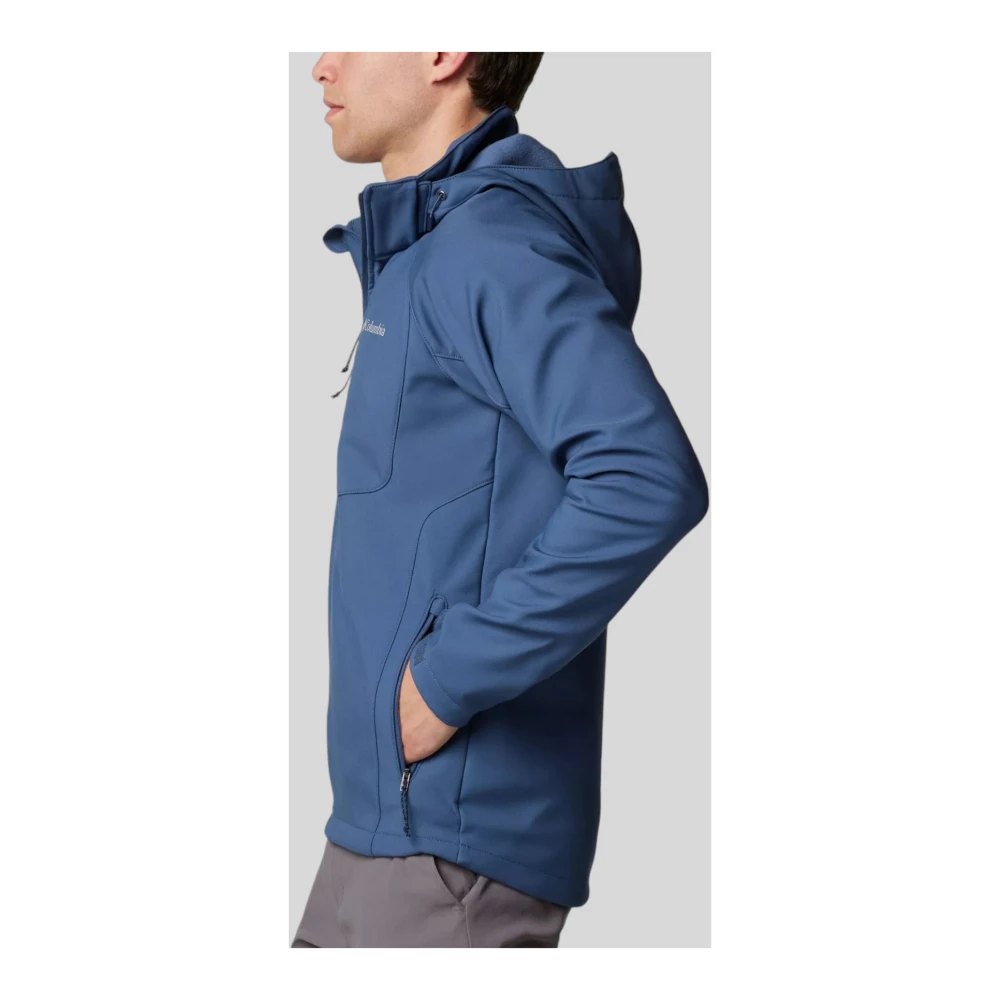 Columbia Softshell Wandelen Jas Dark Mountain Blue Heren