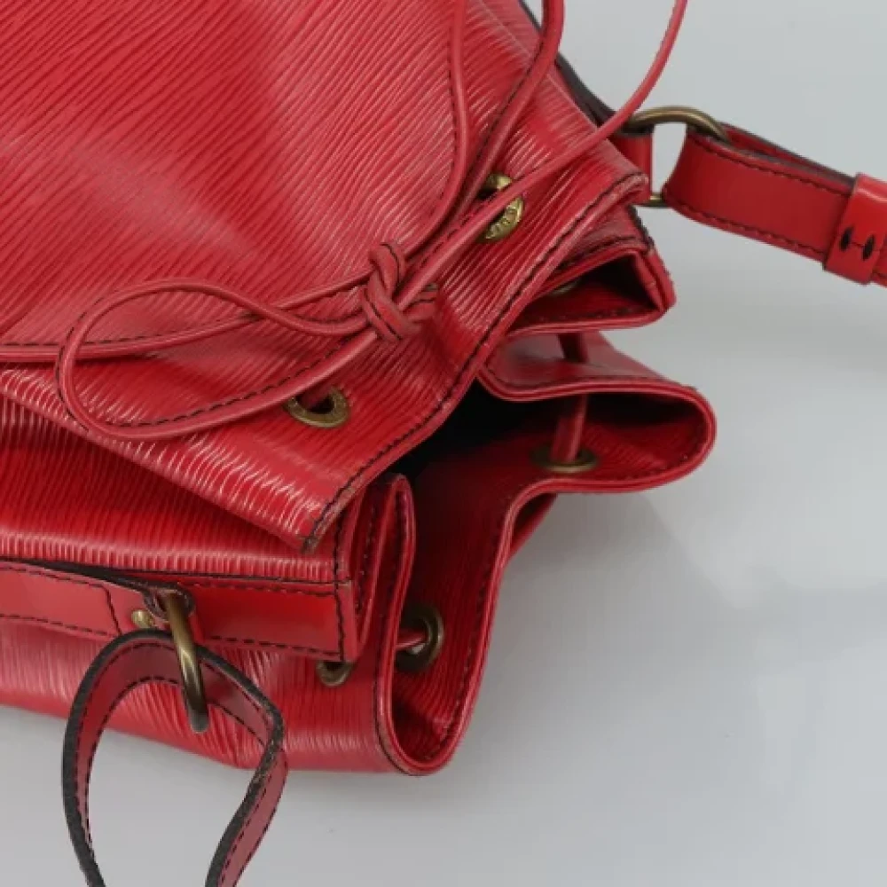 Louis Vuitton Vintage Pre-owned Leather louis-vuitton-bags Red Dames