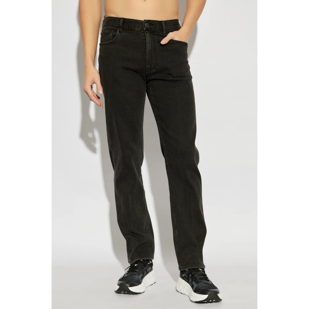 Emporio Armani Straight leg jeans Black Heren